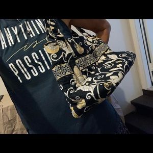 Vera Bradley cotton shoulder bag. Like new!